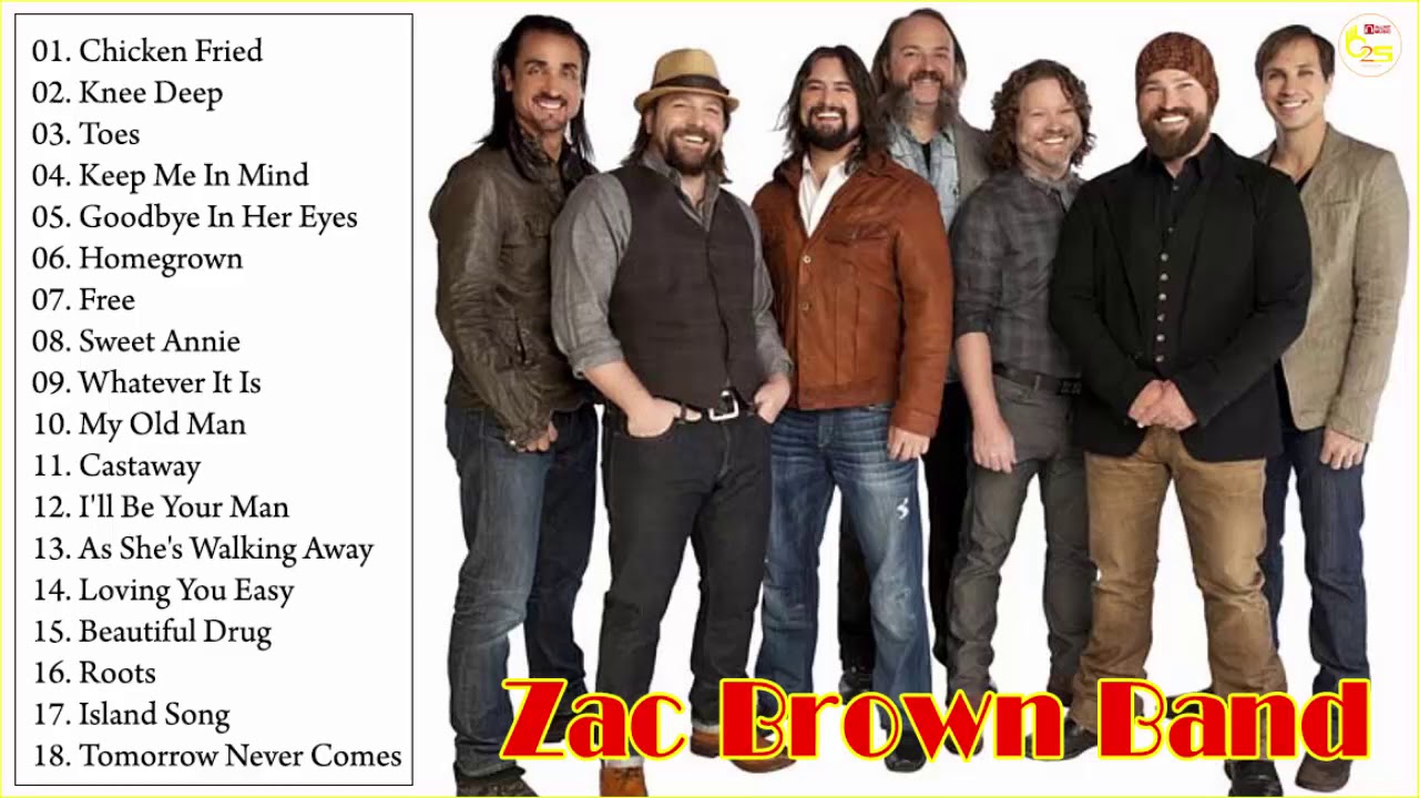 zac brown band hit songs